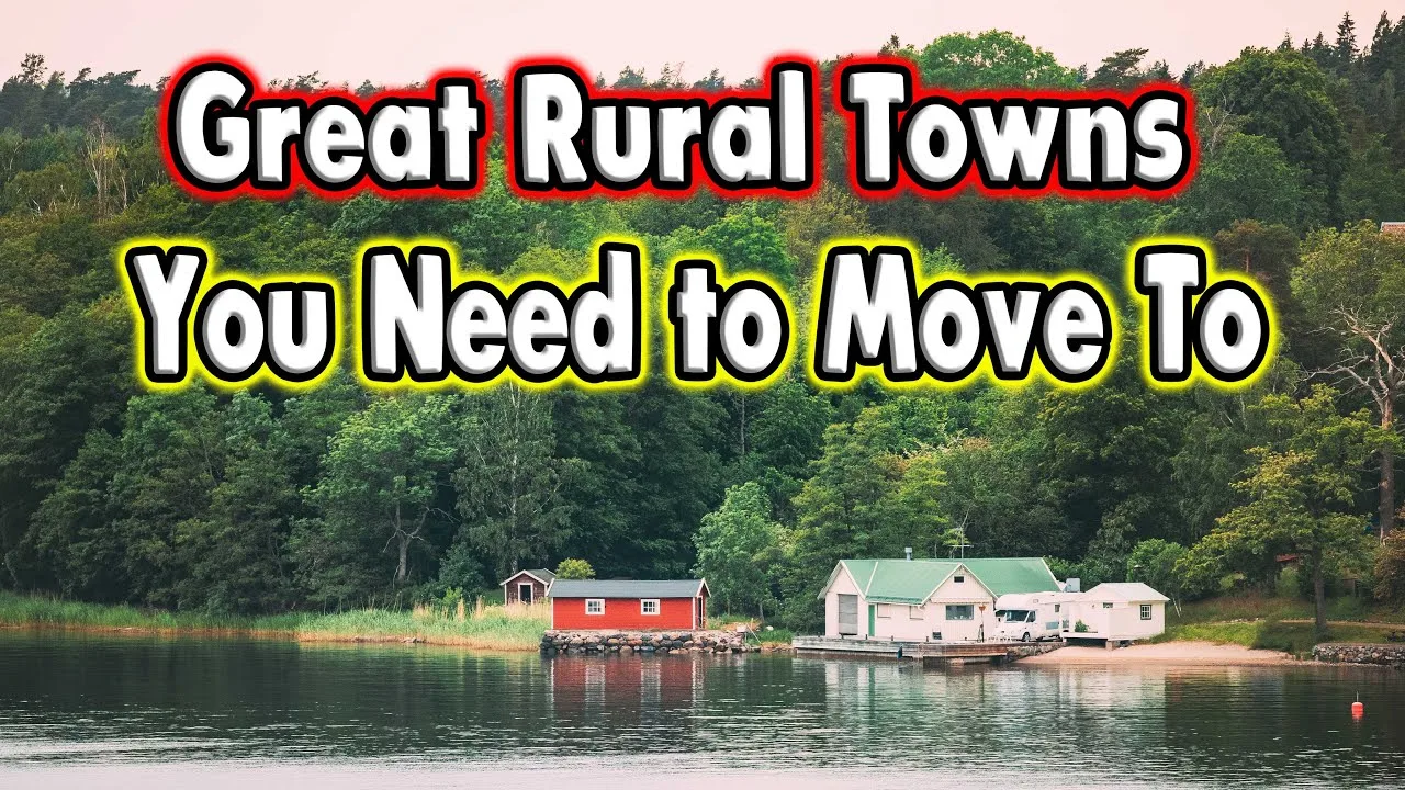 Great Rural Michigan Towns to retire and buy real estate.