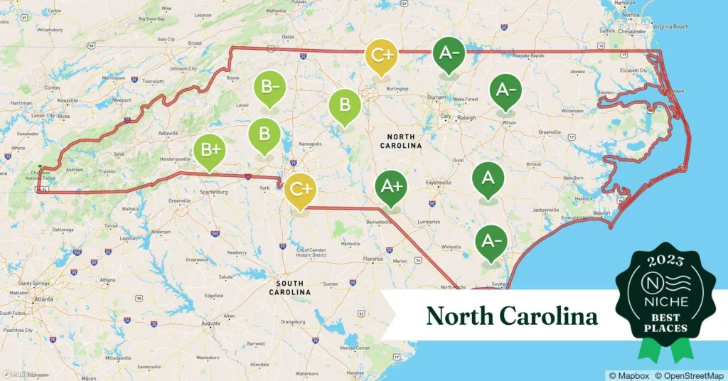 Great Rural Towns in North Carolina to Retire or Buy Real Estate.