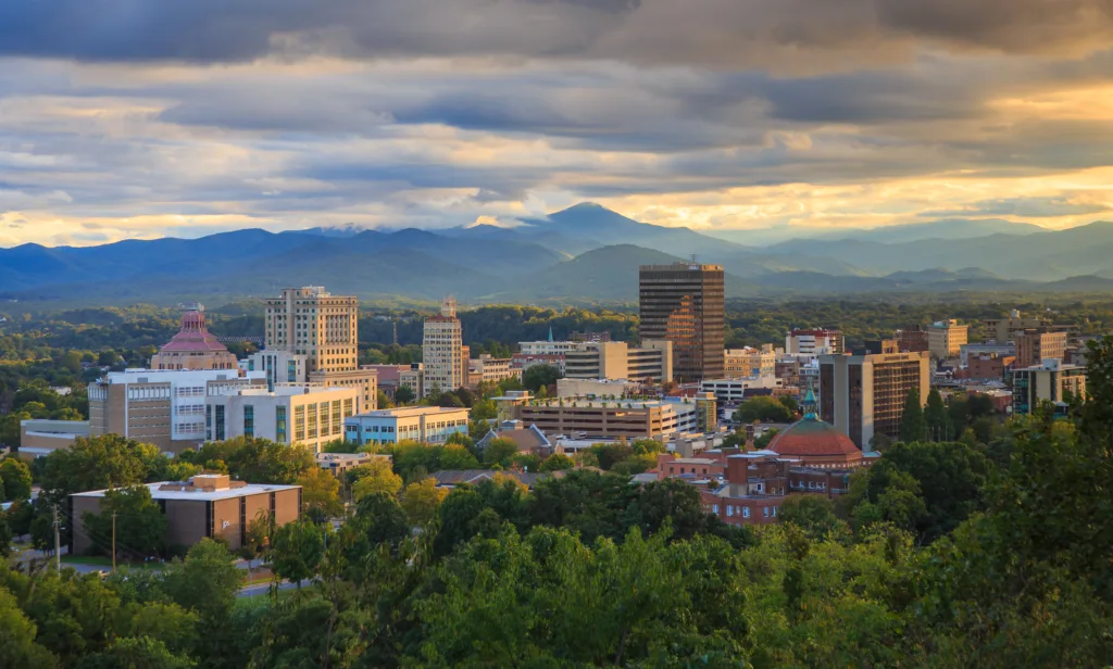 The Appalachian Beauty Of Asheville, North Carolina.