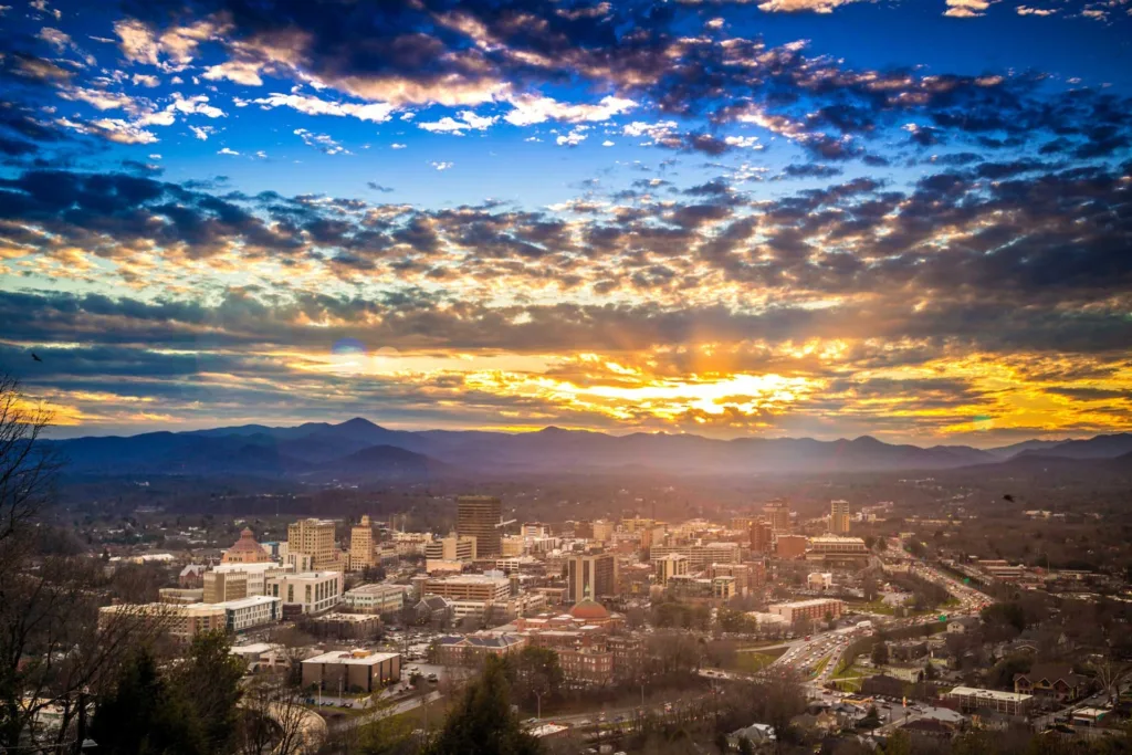 The Appalachian Beauty Of Asheville, North Carolina.