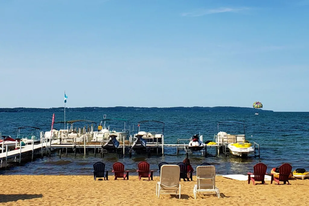 The Wine And Waves Of Traverse City, Michigan.